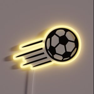 Soccer Ball RGB Neon Sign Soccer Ball RGB Neon Sign