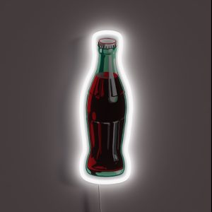 Soda Bottle RGB Neon Sign