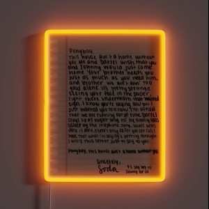 Sodas Letter RGB Neon Sign