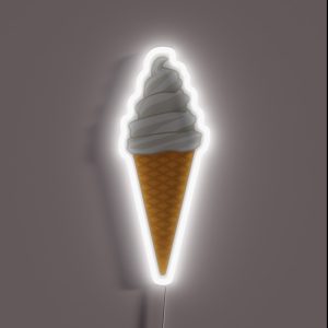 Soft Serve Ice Cream RGB Neon Sign