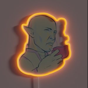 Solas Greatly Disapproves RGB Neon Sign