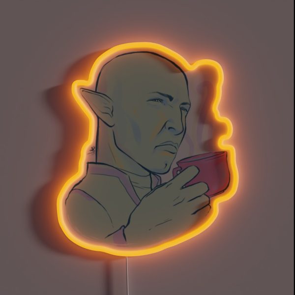 Solas Greatly Disapproves RGB Neon Sign