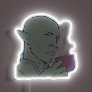 Solas Greatly Disapproves RGB Neon Sign