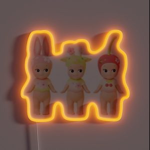 Sonny Angel Cherry Blossom Spring RGB Neon Sign