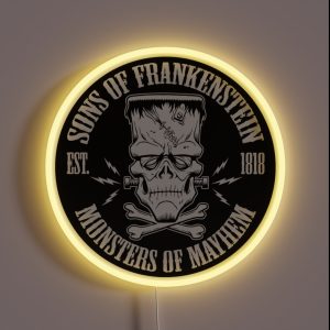 SONS OF FRANKENSTEIN RGB Neon Sign