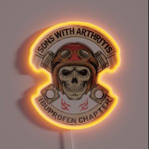 Sons With Arthritis Ibuprofen Chapter RGB Neon Sign Sons With Arthritis Ibuprofen Chapter RGB Neon Sign