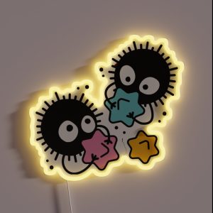 Soot Studio Ghibli RGB Neon Sign