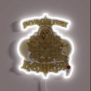Sorority Against Heresy RGB Neon Sign