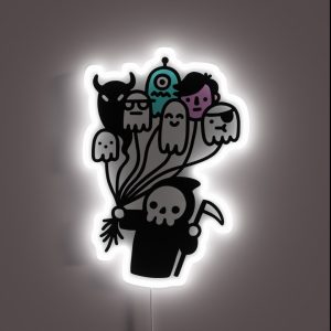 Soul Collector Doodle RGB Neon Sign Soul Collector Doodle RGB Neon Sign