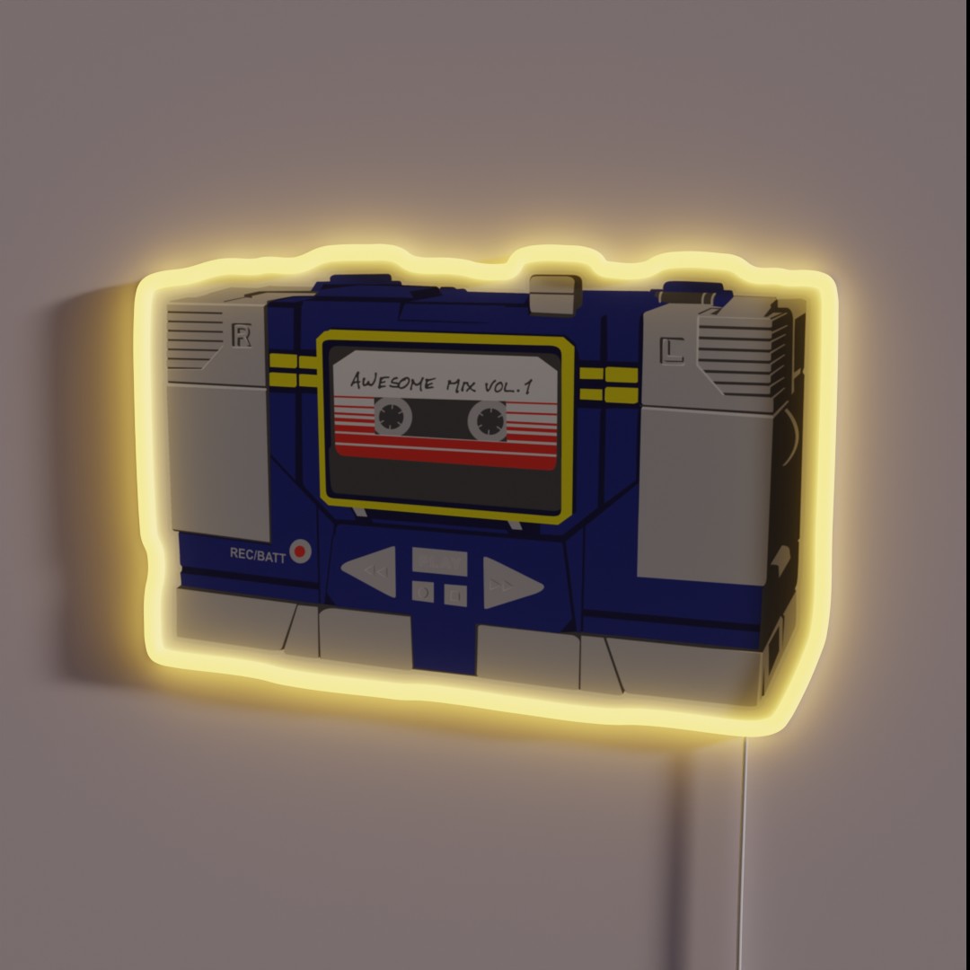 Soundwave S Hooked On A Feeling RGB Neon Sign Soundwave S Hooked On A Feeling RGB Neon Sign