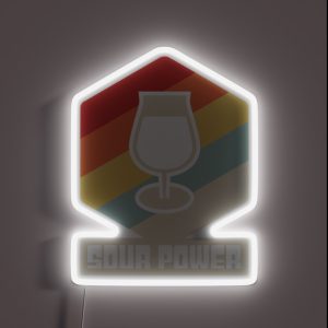 Sour Beer Brewer And Drinker RGB Neon Sign
