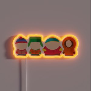 South Park Characters RGB Neon Sign