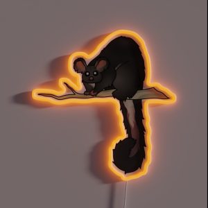 Southern Greater Glider Dark RGB Neon Sign Southern Greater Glider Dark RGB Neon Sign