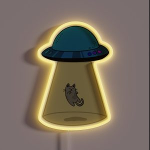 Space Cat RGB Neon Sign Space Cat RGB Neon Sign