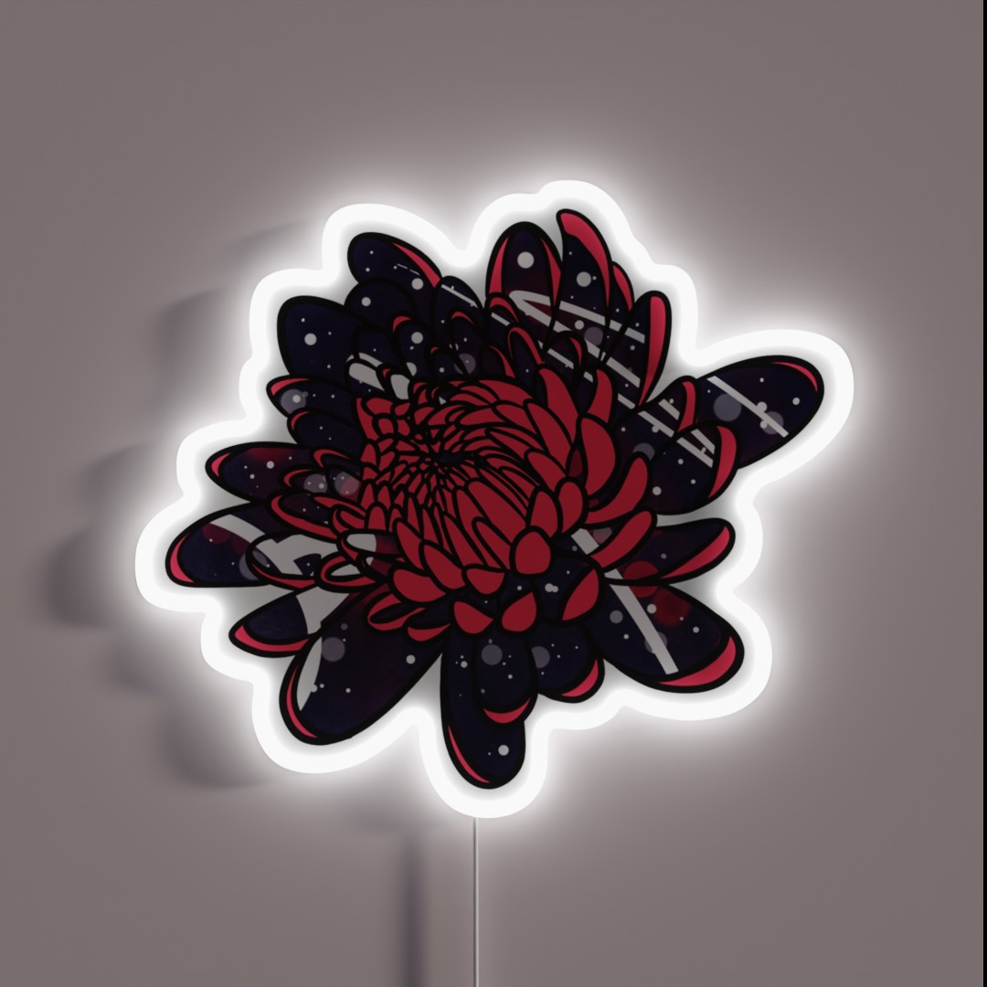 Space Chrysanthemum RGB Neon Sign Space Chrysanthemum RGB Neon Sign