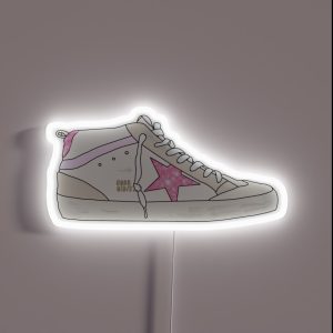 Sparkle Golden Goose Mid Star RGB Neon Sign