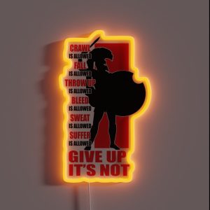 Spartan RGB Neon Sign Spartan RGB Neon Sign