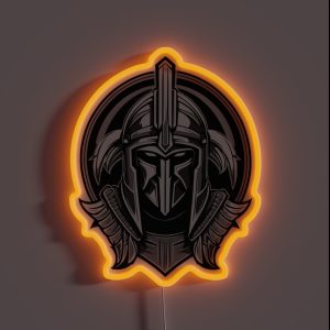 Spartan Warrior RGB Neon Sign Spartan Warrior RGB Neon Sign