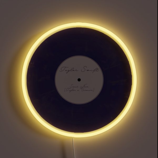 Speak Now Taylor S Version Vinyl RGB Neon Sign