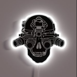 Spectre Black RGB Neon Sign