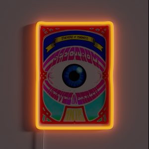 Spectrum Heaven On Earth Acid House Rave Poster RGB Neon Sign