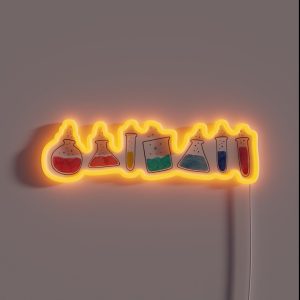 Spectrum Test Tubes RGB Neon Sign Spectrum Test Tubes RGB Neon Sign