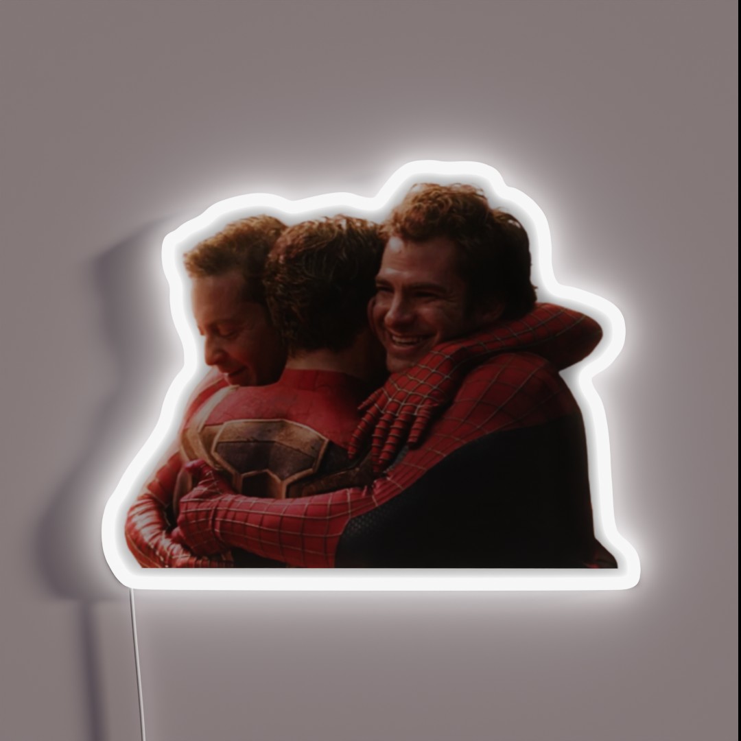 Spidey Hug RGB Neon Sign Spidey Hug RGB Neon Sign