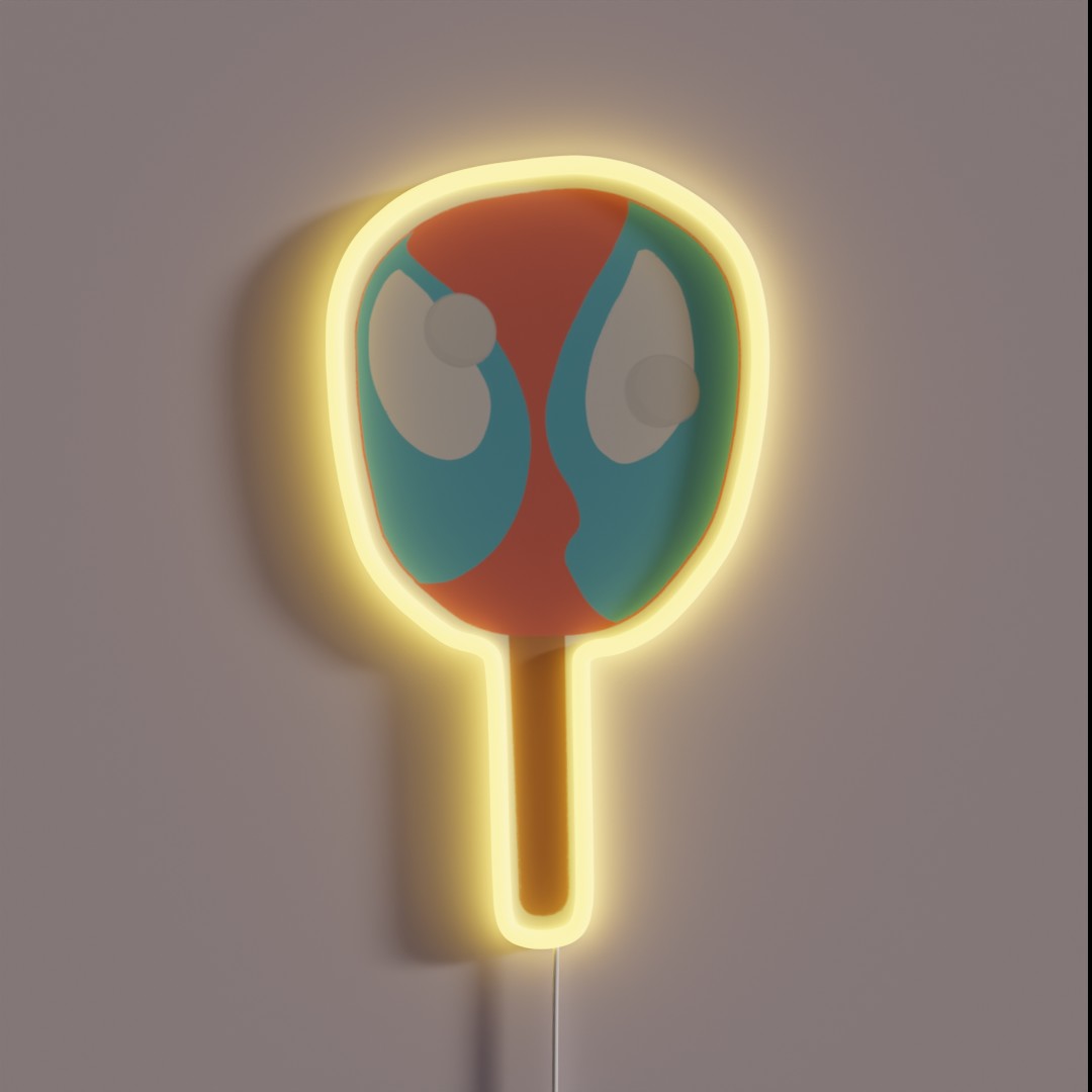 Spidey Popsicle RGB Neon Sign Spidey Popsicle RGB Neon Sign