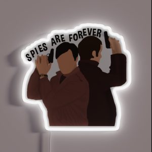 Spies Are Forever RGB Neon Sign