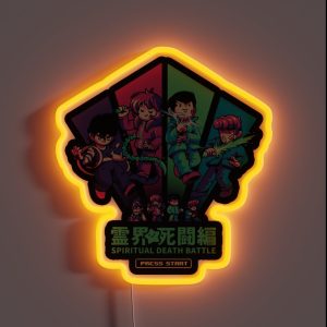 Spiritual Battle RGB Neon Sign