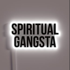Spiritual Gangsta RGB Neon Sign Spiritual Gangsta RGB Neon Sign
