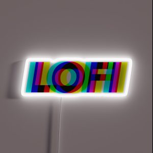 Split LOFI RGB Neon Sign Split LOFI RGB Neon Sign