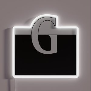 Split The G RGB Neon Sign