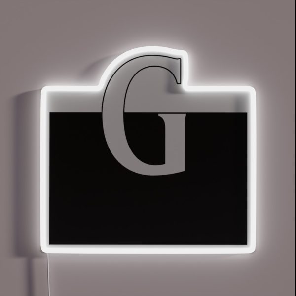 Split The G RGB Neon Sign