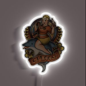 SPLOOSH Pam Poovey ARCHER RGB Neon Sign