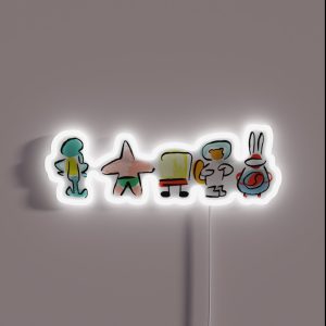 Sponge Minimal Digital Repaint ROUFXIS RB RGB Neon Sign Sponge Minimal Digital Repaint ROUFXIS RB RGB Neon Sign