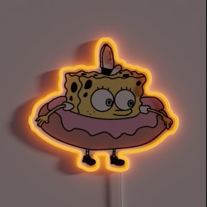 Spongebob Donut RGB Neon Sign