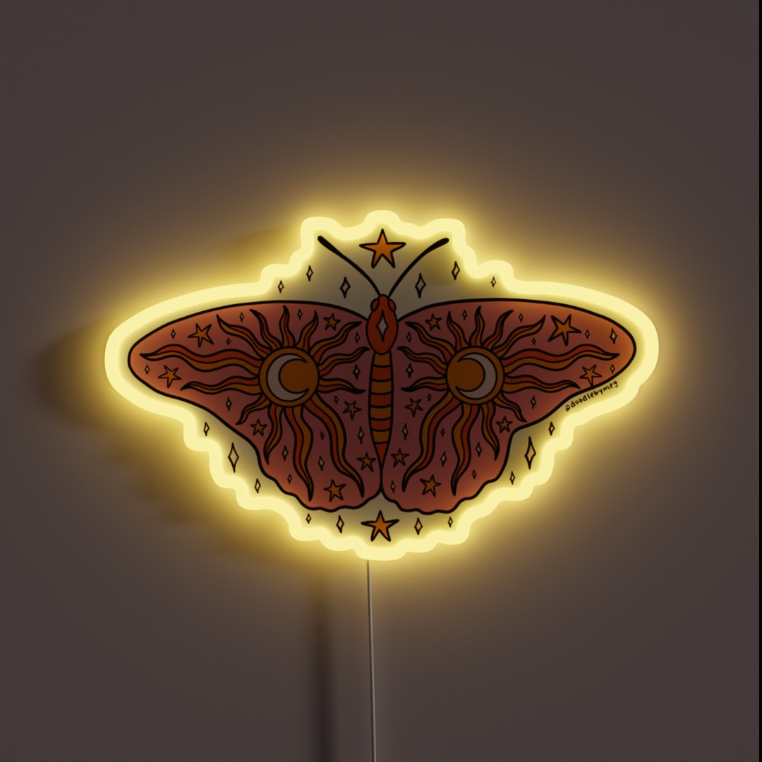 Spooky Butterfly RGB Neon Sign Spooky Butterfly RGB Neon Sign