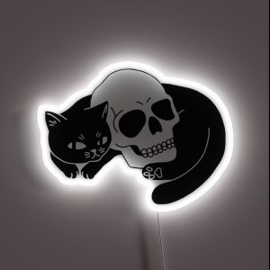 Spooky Cat RGB Neon Sign