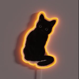 Spooky Cute Cat RGB Neon Sign Spooky Cute Cat RGB Neon Sign