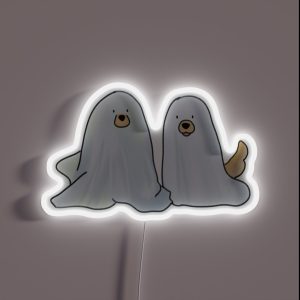 Spooky Dogs RGB Neon Sign Spooky Dogs RGB Neon Sign