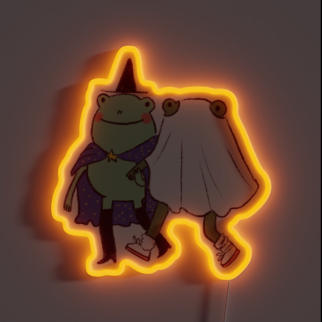 Spooky Frogs RGB Neon Sign Spooky Frogs RGB Neon Sign