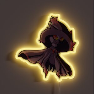 Spooky Ghost Witch RGB Neon Sign