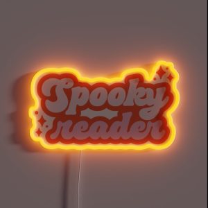 Spooky Reader RGB Neon Sign