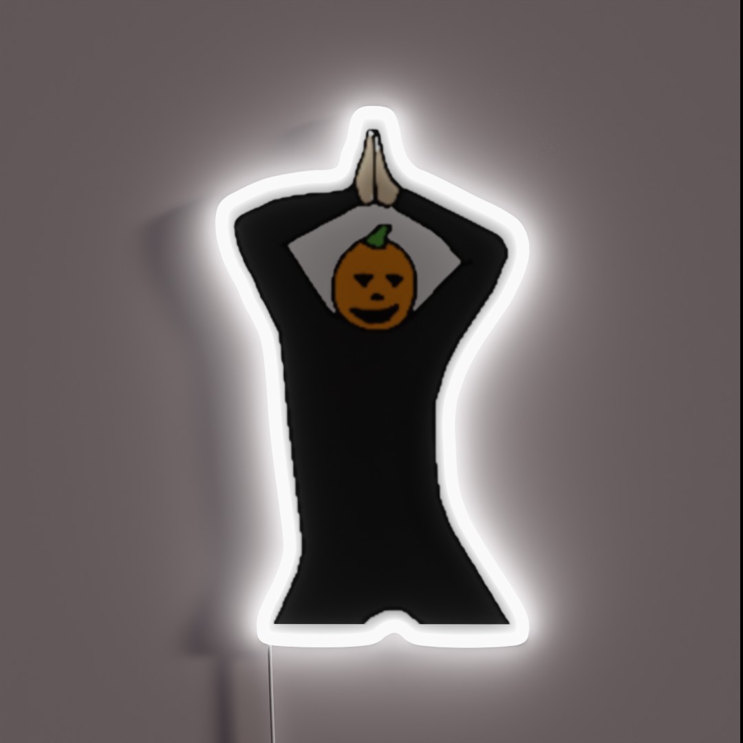 Spooky Season Pumpkin RGB Neon Sign Spooky Season Pumpkin RGB Neon Sign
