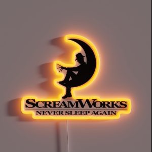 Spooky Season Scream Works Halloween RGB Neon Sign