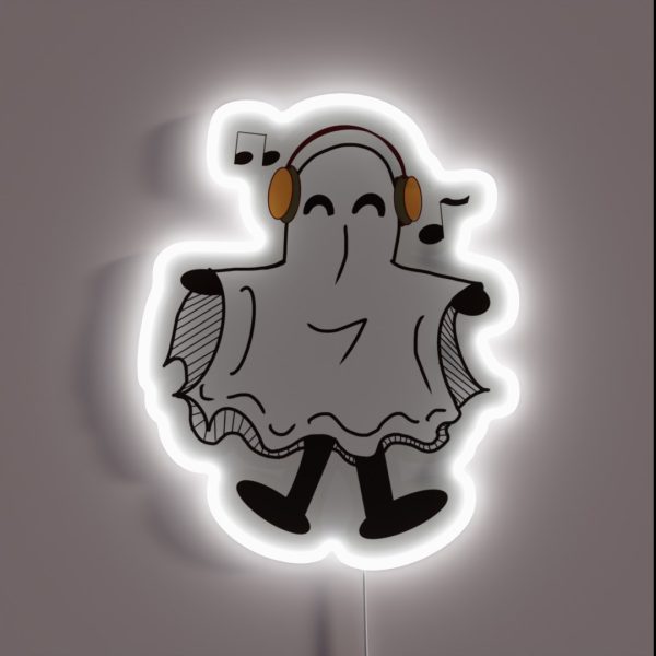Spooky Season Tunes RGB Neon Sign