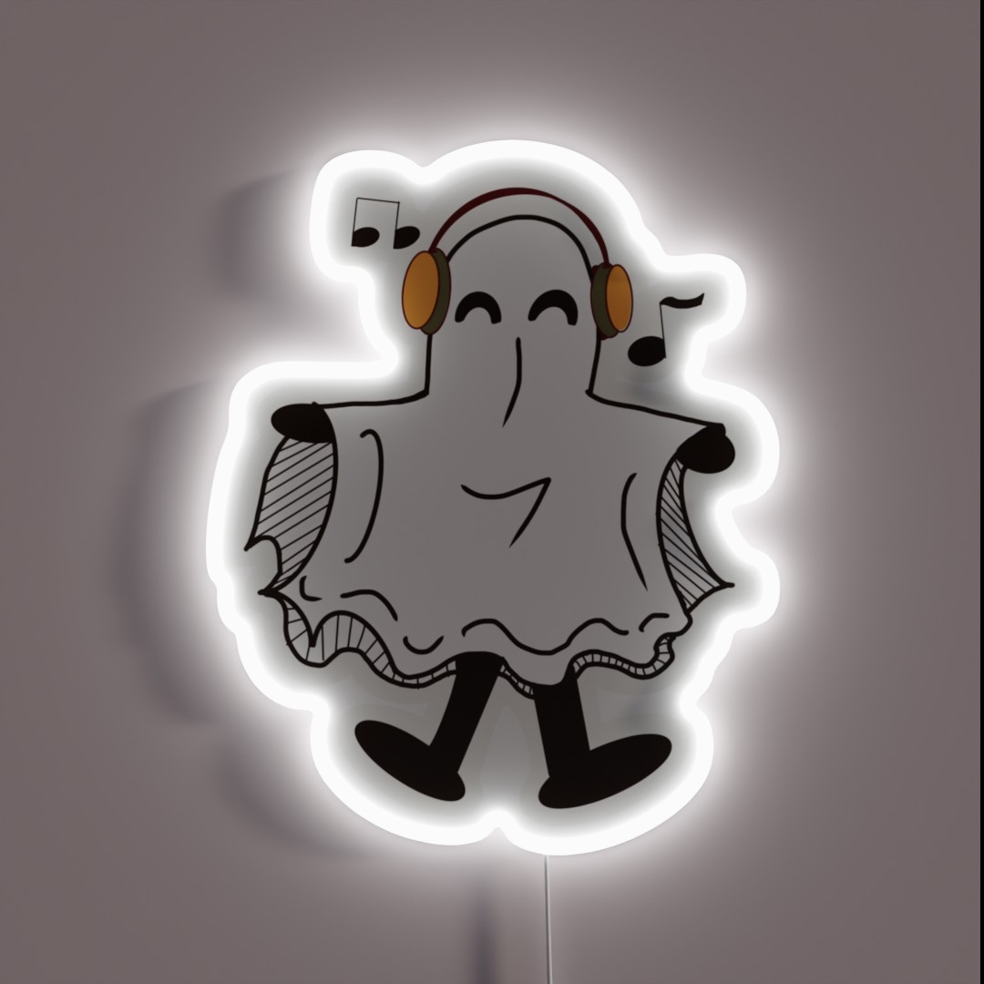 Spooky Season Tunes RGB Neon Sign Spooky Season Tunes RGB Neon Sign