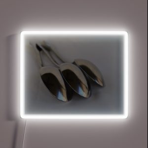 Spoons Overlay RGB Neon Sign Spoons Overlay RGB Neon Sign