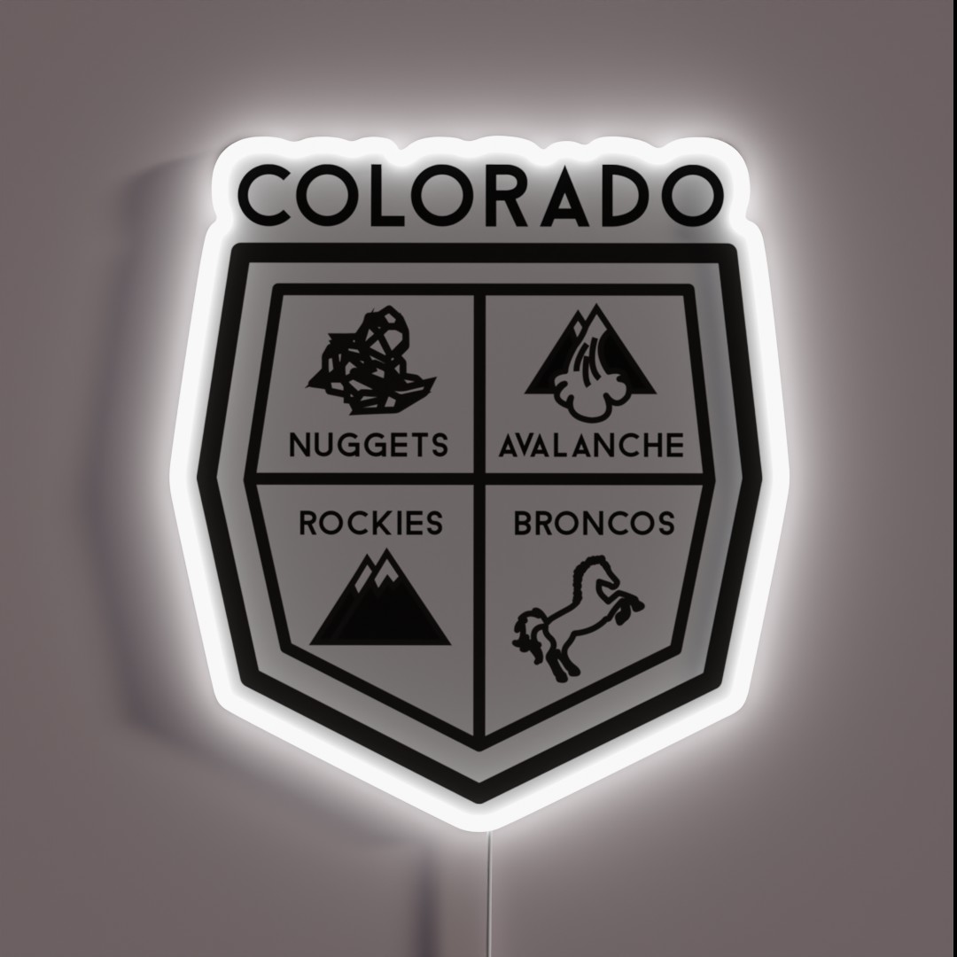 Sporting Colorado RGB Neon Sign Sporting Colorado RGB Neon Sign